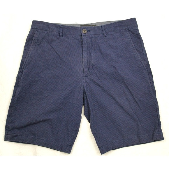 Club‎ Monaco Shorts Men's 31 Blue Maddox Fit Summer Lightweight Cotton - Picture 1 of 9